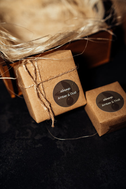 Olivenölseife mit Amber & Oud – Magie des Orients