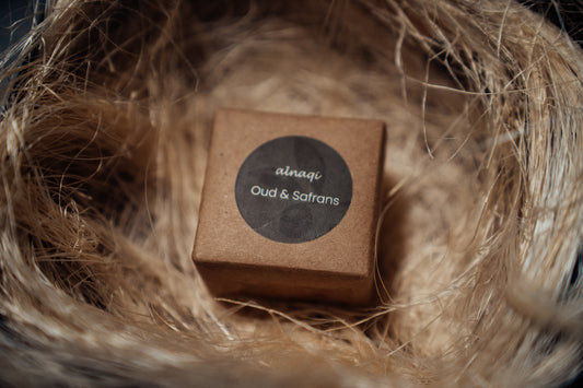 Olive Oil Soap with Oud & Saffron – Unique Oriental Sophistication